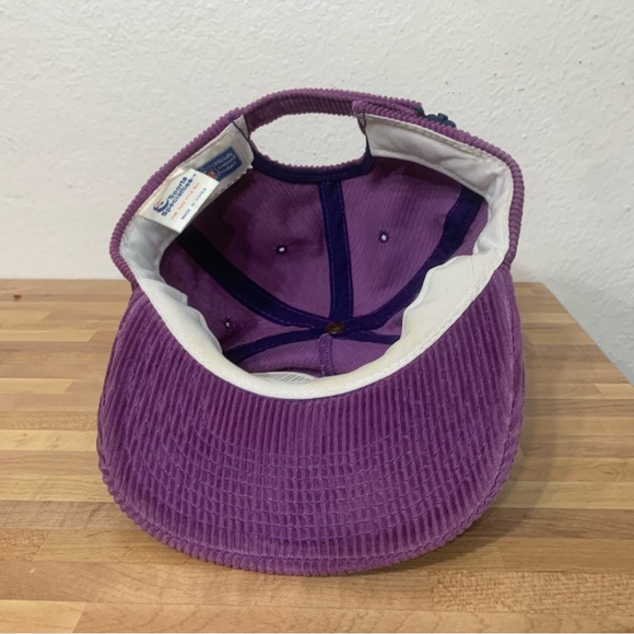 Vintage NFL Football Sports Specialties Minnesota Vikings Script Corduroy Hat - Picture 5 of 8